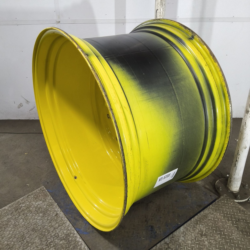 28"W x 46"D, John Deere Yellow 12-Hole Stub Disc , -6.25" Offset