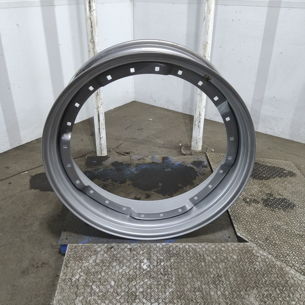 12"W x 38"D, Case IH Silver Mist 12-Hole Waffle Wheel (Groups of 3 bolts)