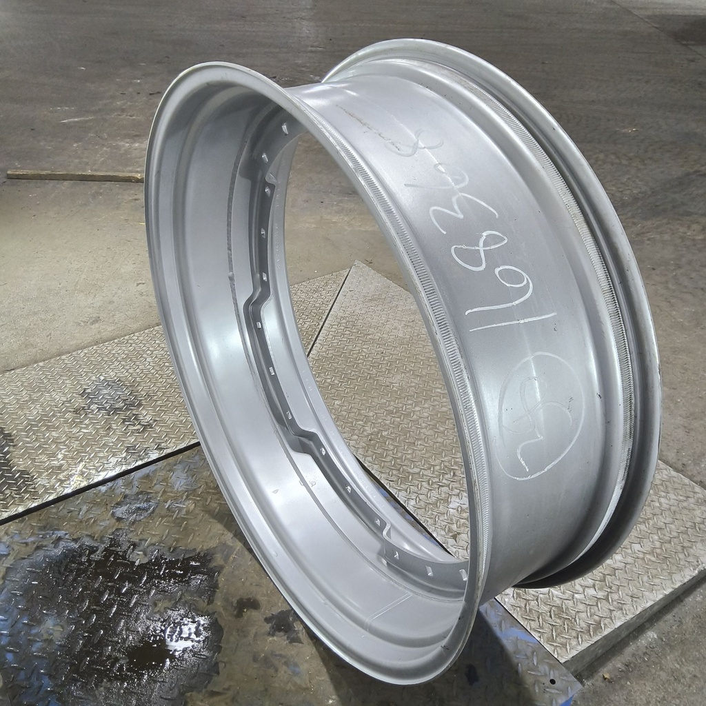 12"W x 38"D, Case IH Silver Mist 12-Hole Waffle Wheel (Groups of 3 bolts)