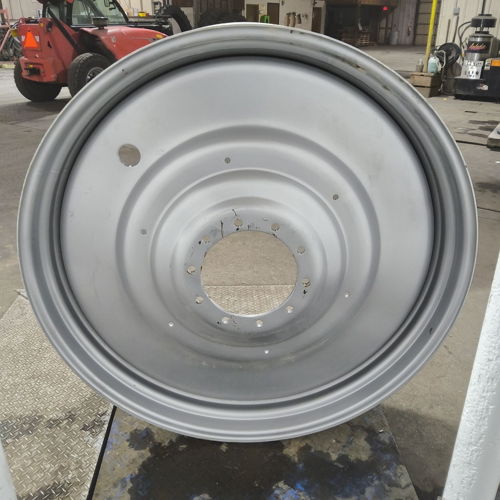 12"W x 50"D, Case IH Silver Mist 10-Hole Formed Plate , -10.62" Offset