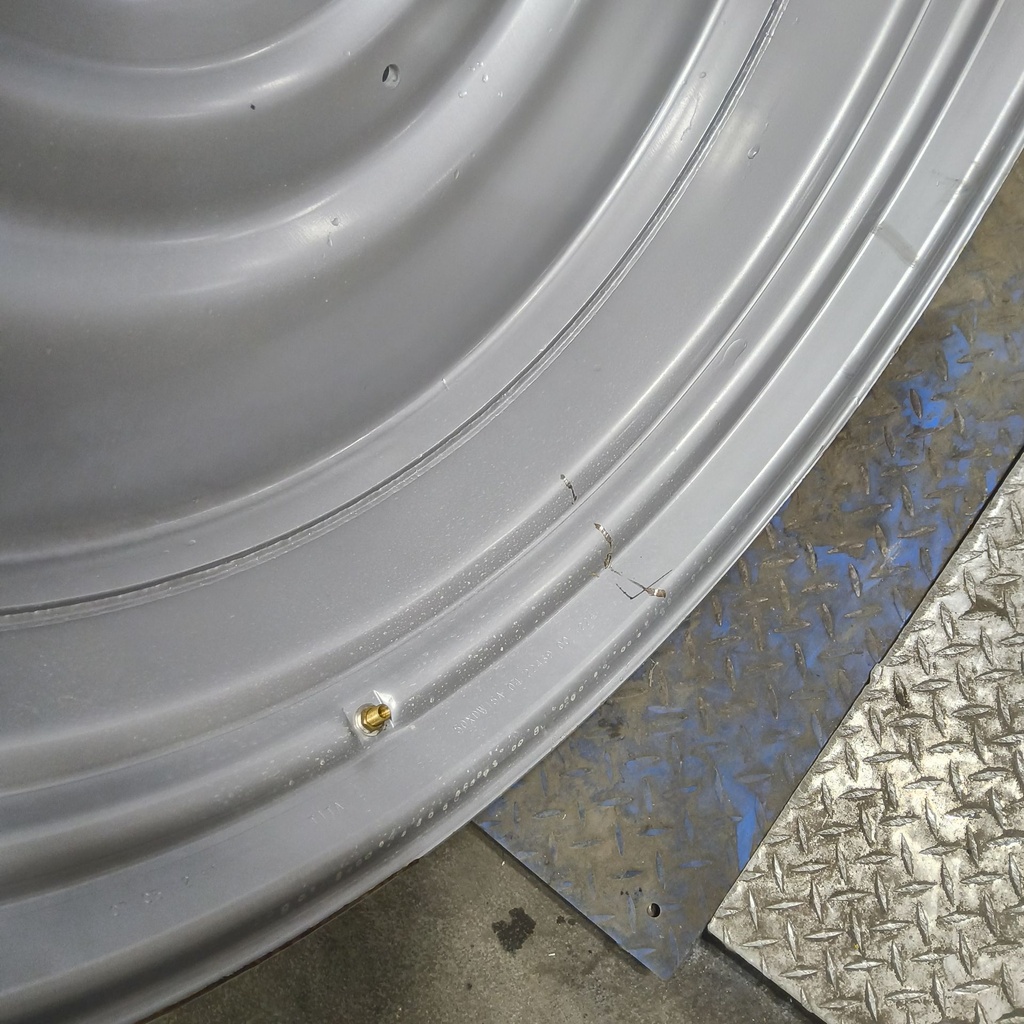 12"W x 50"D, Case IH Silver Mist 10-Hole Formed Plate , -10.62" Offset