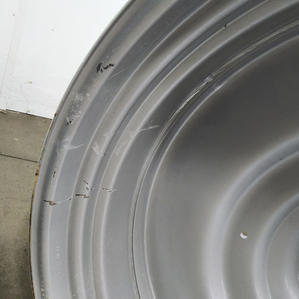 12"W x 50"D, Case IH Silver Mist 10-Hole Formed Plate , -10.62" Offset