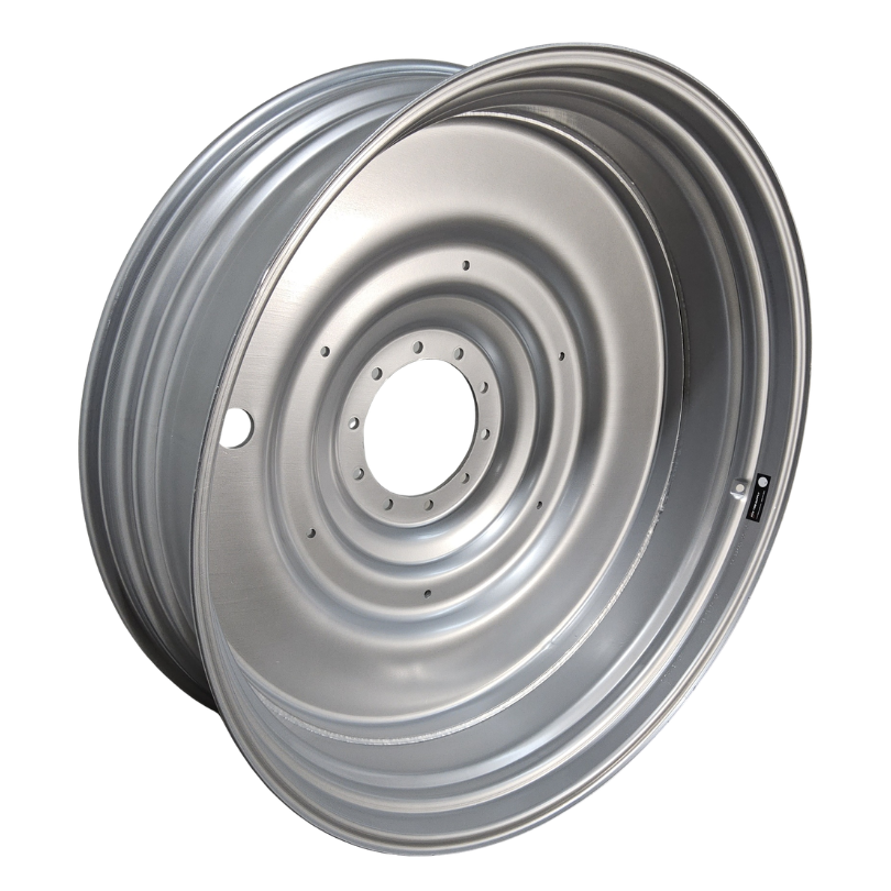 15"W x 50"D, Case IH Silver Mist 10-Hole Formed Plate , -9.25" Offset