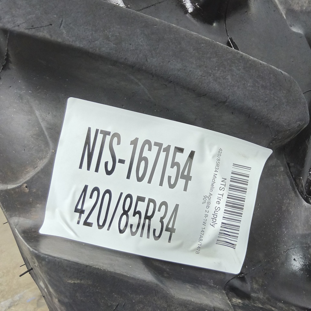 420/85R34 Michelin AgriBib 2 R-1W 147A8/147B 90%