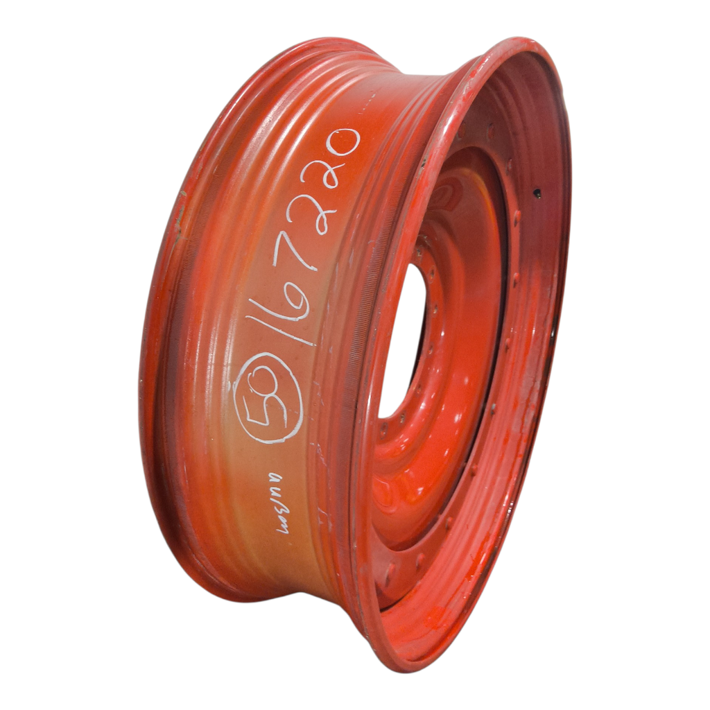 15"W x 50"D, Fendt/Agco Red 16-Hole Stub Disc , 3.25" Offset