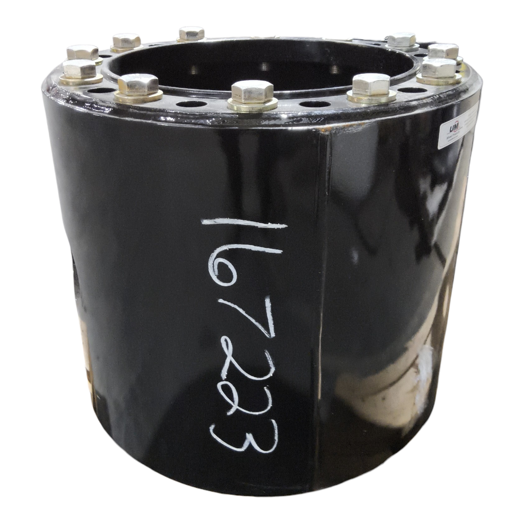 12-Hole 17.75"L Hub Extension, Black