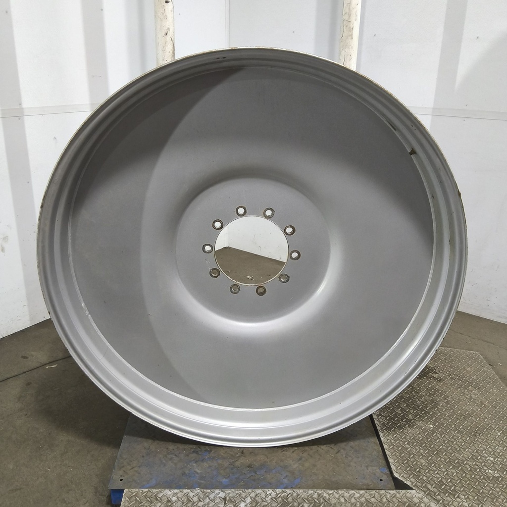 10"W x 54"D, Case IH Silver Mist 10-Hole Spun Disc , -4.12" Offset