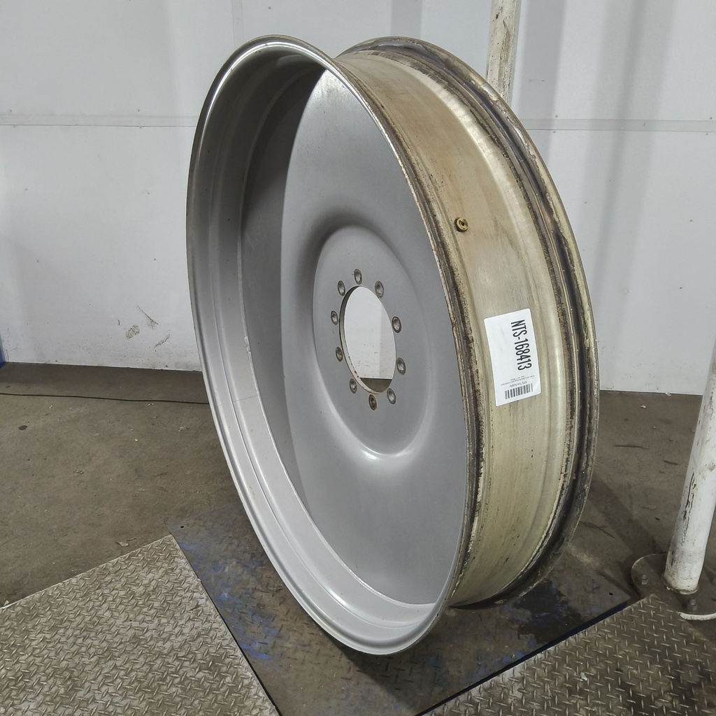 10"W x 54"D, Case IH Silver Mist 10-Hole Spun Disc , -4.12" Offset