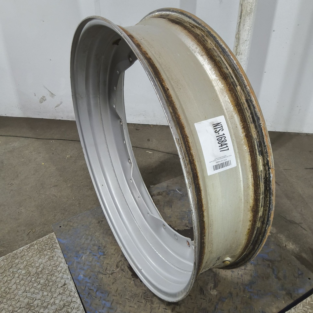 10"W x 42"D, Case IH Silver Mist 12-Hole Waffle Wheel (Groups of 3 bolts)