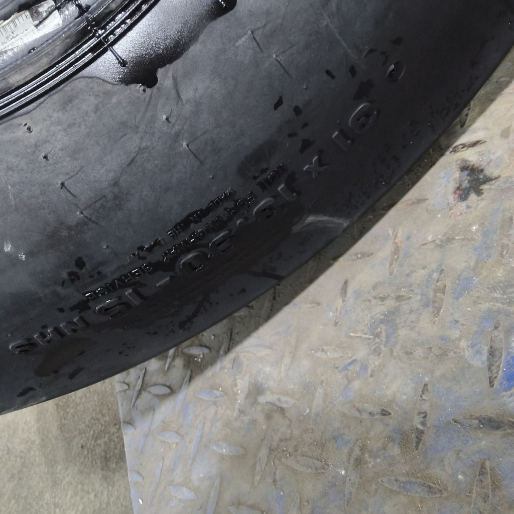 31x13.50-15 Titan Farm Flo-Trac Rib HF-1 G (14 Ply), 80%