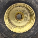 650/65R38 Continental AC65 Contract R-1W on John Deere Yellow 8-Hole Formed Plate W/Weight Holes 65%