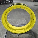 12"W x 38"D, John Deere Yellow 12-Hole Waffle Wheel (Groups of 3 bolts)