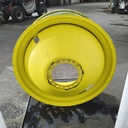 18"W x 42"D, John Deere Yellow 20-Hole Dolly Dual , -15.38" Offset