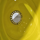 18"W x 42"D, John Deere Yellow 20-Hole Dolly Dual , -15.38" Offset