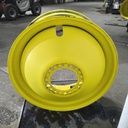 18"W x 42"D, John Deere Yellow 20-Hole Dolly Dual , -15.12" Offset