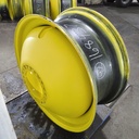 18"W x 42"D, John Deere Yellow 20-Hole Dolly Dual , -15.12" Offset