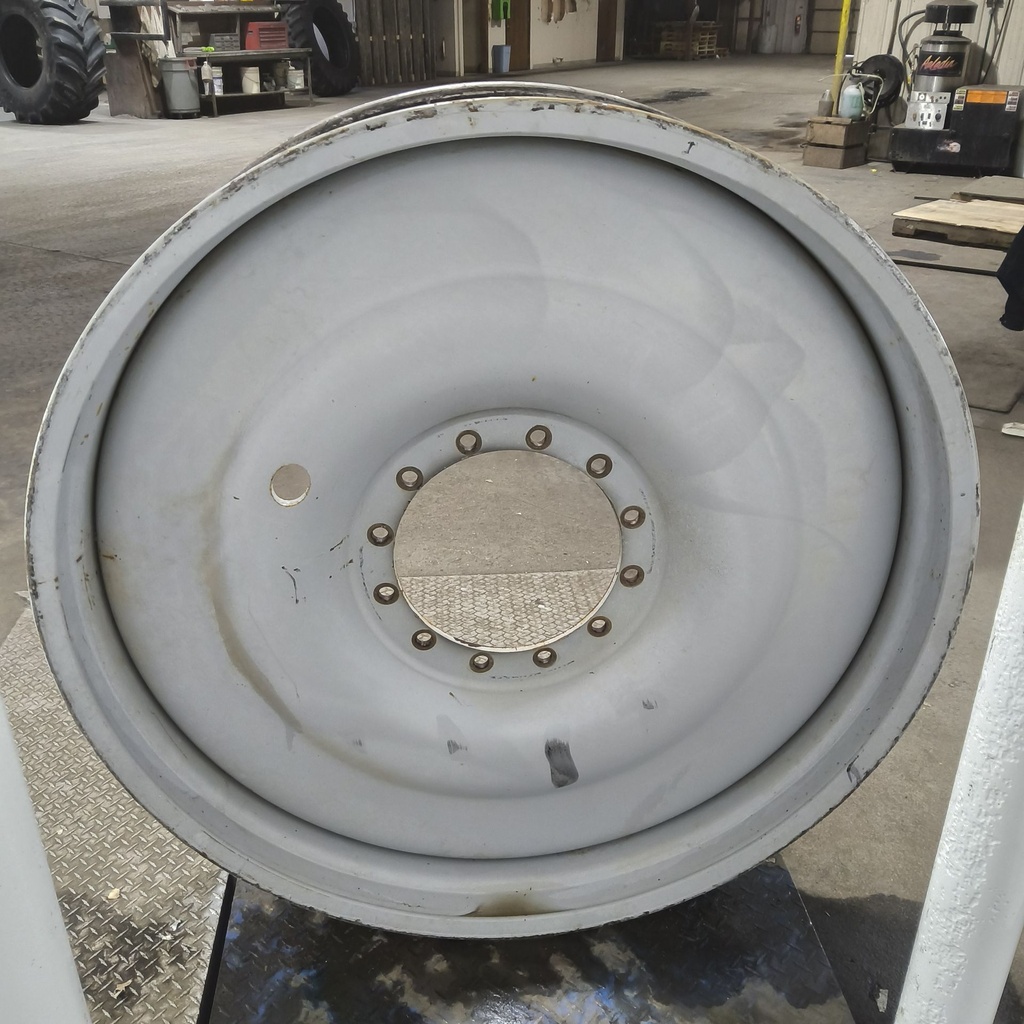 10"W x 50"D, Agco Corp Gray 12-Hole Bubble Disc , -0.88" Offset