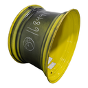 23"W x 38"D, John Deere Yellow 20-Hole Dolly Dual , -16.19" Offset