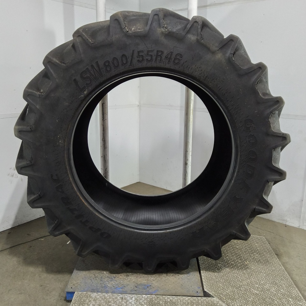 LSW800/55R46 Goodyear Farm Optitrac R-1W 178D 85%