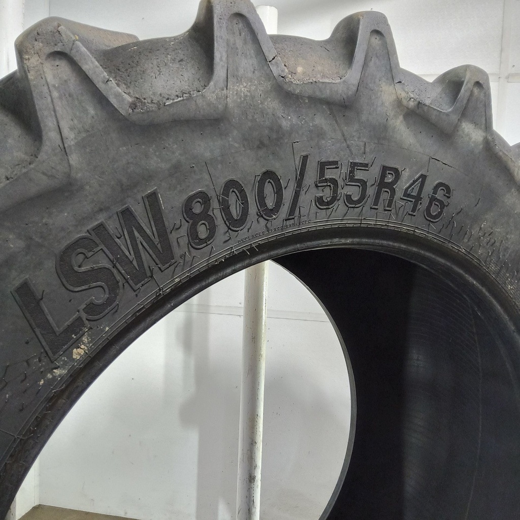 LSW800/55R46 Goodyear Farm Optitrac R-1W 178D 85%