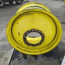 23"W x 38"D, John Deere Yellow 10-Hole Dolly Dual , -14.38" Offset