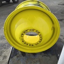 23"W x 38"D, John Deere Yellow 10-Hole Dolly Dual , -16.25" Offset