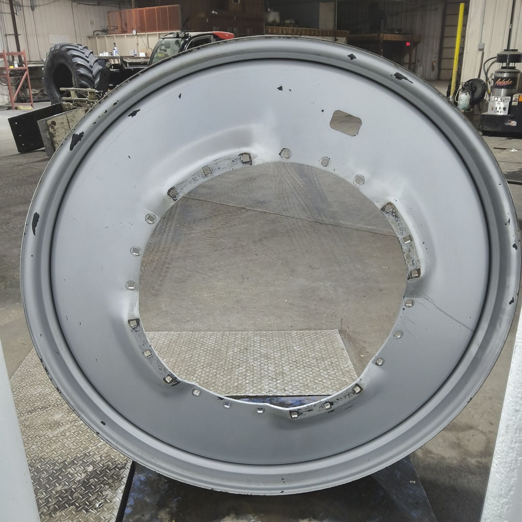 10"W x 54"D, Case IH Silver Mist 12-Hole Waffle Wheel (Groups of 3 bolts)