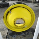 18"W x 42"D, John Deere Yellow 20-Hole Dolly Dual , -15.38" Offset