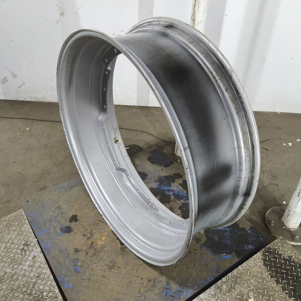 12"W x 38"D, Case IH Silver Mist 12-Hole Waffle Wheel (Groups of 3 bolts)