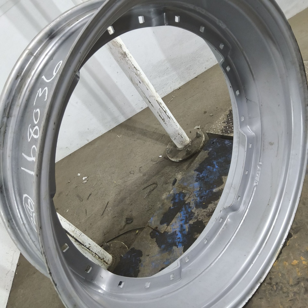 12"W x 38"D, Case IH Silver Mist 12-Hole Waffle Wheel (Groups of 3 bolts)