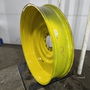 12"W x 54"D, John Deere Yellow 10-Hole Formed Plate , -9.25" Offset