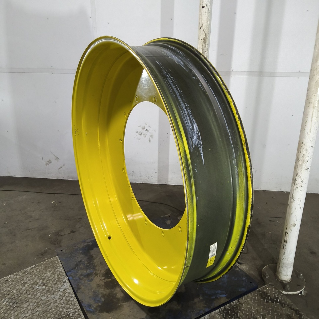 12"W x 54"D, John Deere Yellow 12-Hole Stub Disc , -3.5" Offset