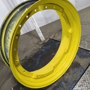 12"W x 38"D, John Deere Yellow 12-Hole Waffle Wheel (Groups of 3 bolts)