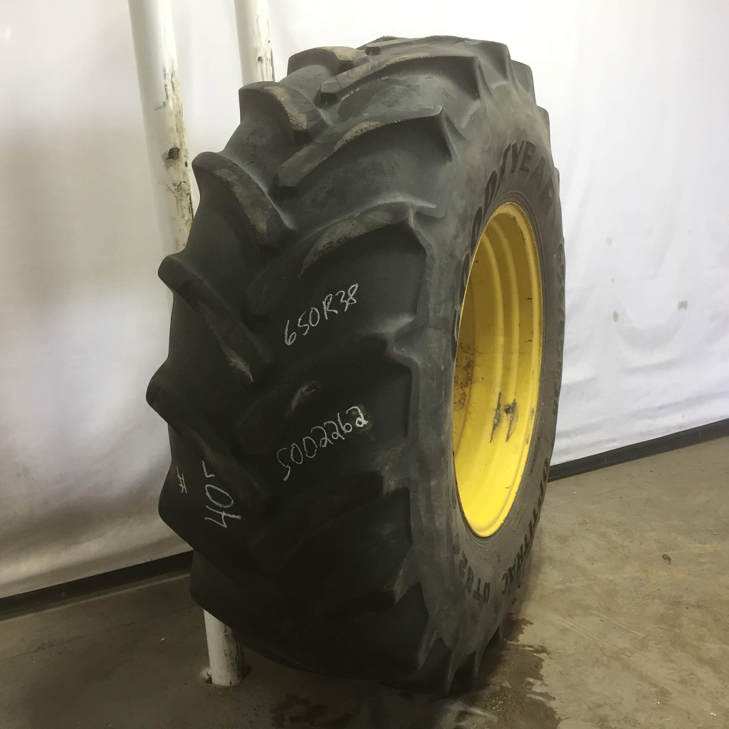 650/85R38 Goodyear Farm DT824 Optitrac R-1W 173 B 35%