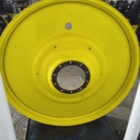 12"W x 54"D, John Deere Yellow 10-Hole Formed Plate , -9.25" Offset