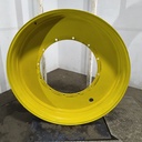12"W x 54"D, John Deere Yellow 12-Hole Stub Disc , -3.25" Offset
