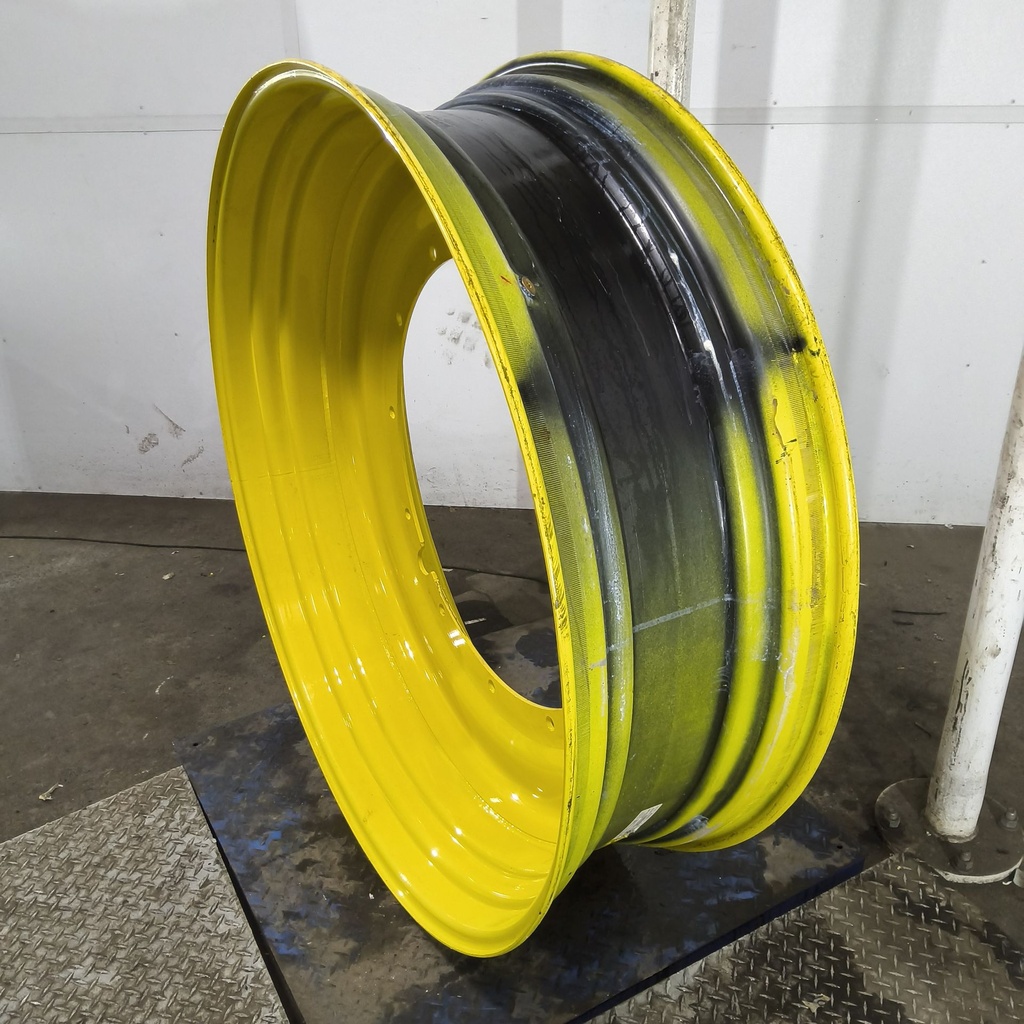 15"W x 50"D, John Deere Yellow 12-Hole Stub Disc , -3.12" Offset