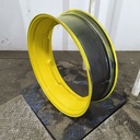 12"W x 38"D, John Deere Yellow 12-Hole Waffle Wheel (Groups of 3 bolts)