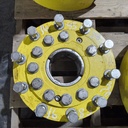 10-Hole Wedg-Lok OE Style, 4.72" (120.02mm) axle, John Deere Yellow