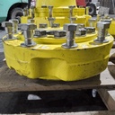 10-Hole Wedg-Lok OE Style, 4.72" (120.02mm) axle, John Deere Yellow