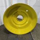 15"W x 50"D, John Deere Yellow 10-Hole Formed Plate , -6.75" Offset