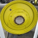 15"W x 50"D, John Deere Yellow 10-Hole Formed Plate , -6.75" Offset