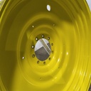 15"W x 50"D, John Deere Yellow 10-Hole Formed Plate , -6.75" Offset