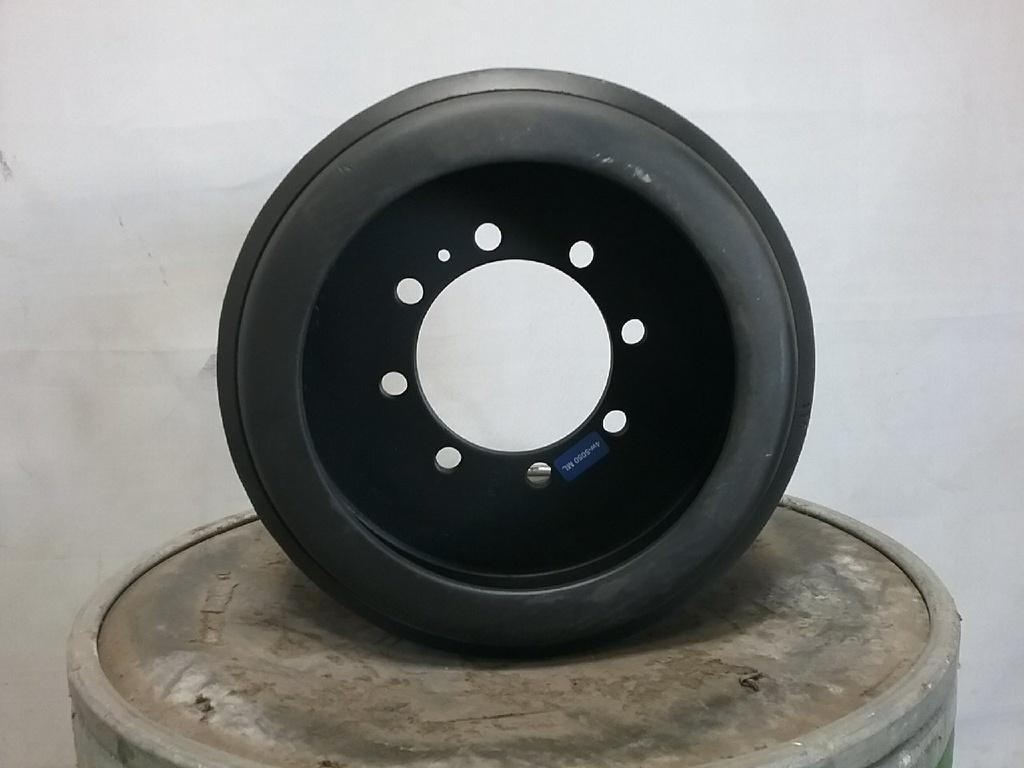 9.5" Wide Mid-Roller Bogie Wheel for AGCO Challanger Tractors Series MT700/MT800, Wide, Bolt-On(Poly)
