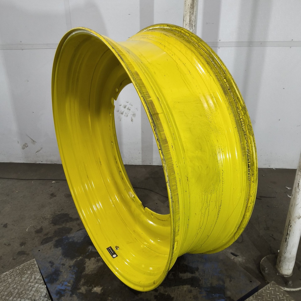 16"W x 50"D, John Deere Yellow 12-Hole Stub Disc , -3.38" Offset