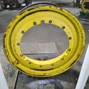 16"W x 46"D, John Deere Yellow 12-Hole Stub Disc , -6.25" Offset