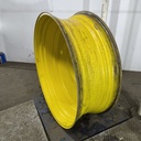 16"W x 46"D, John Deere Yellow 10-Hole Formed Plate , -8.38" Offset