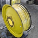 16"W x 46"D, John Deere Yellow 10-Hole Formed Plate , -8.38" Offset