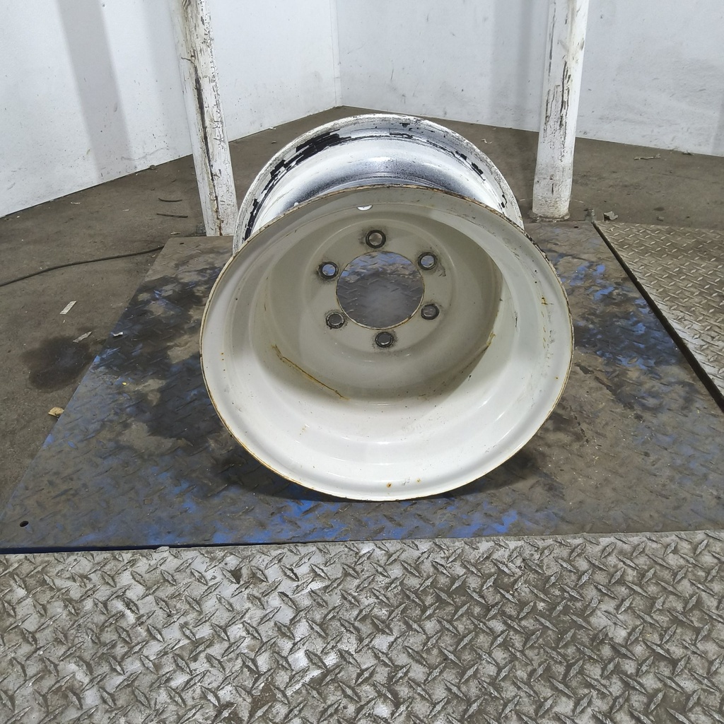 10"W x 15"D, Ford / New Holland White 6-Hole Implement , -1.62" Offset