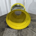 38"W x 32"D, John Deere Yellow 12-Hole Formed Plate , -11.75" Offset